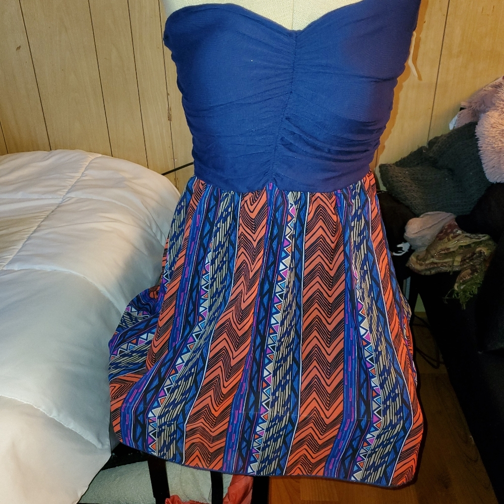 High and low dress